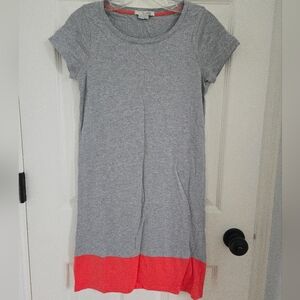 Boden Gray and Red Dress